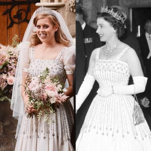 Princess Beatrice pre-owned gown